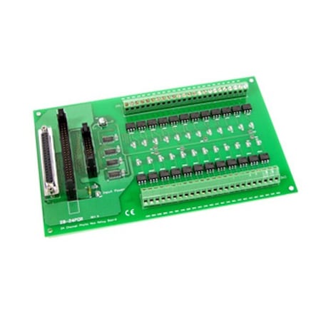 Icp Das 24-channel photo MOS Relay Output Board with 1.5 meter 50-pin flat-cable DB-24POR